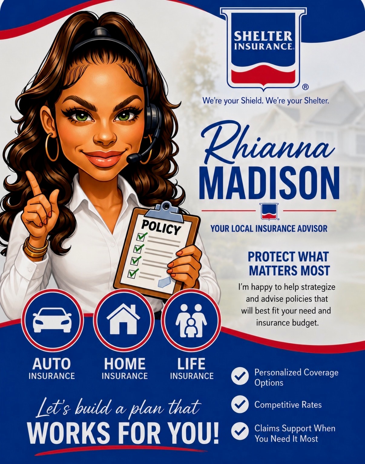 Rhianna Madison – Your Local Shelter Insurance Advisor